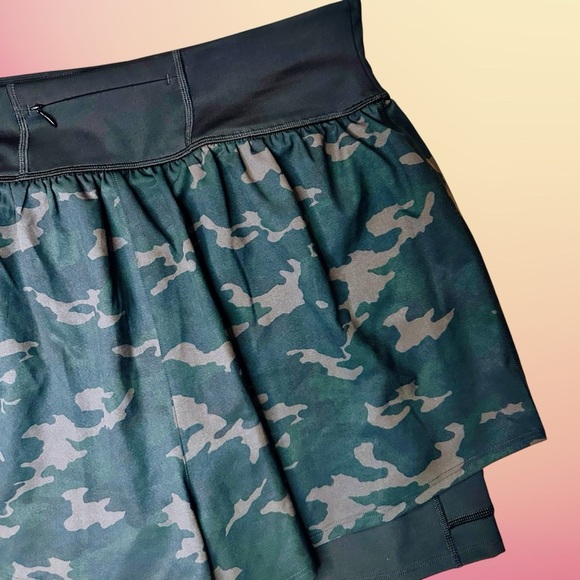 Spanx ‘The Get Moving’ Shorts in “Black Camo” Size XL - Picture 7 of 8